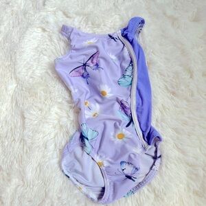 Destira Purple Butterfly Leotard